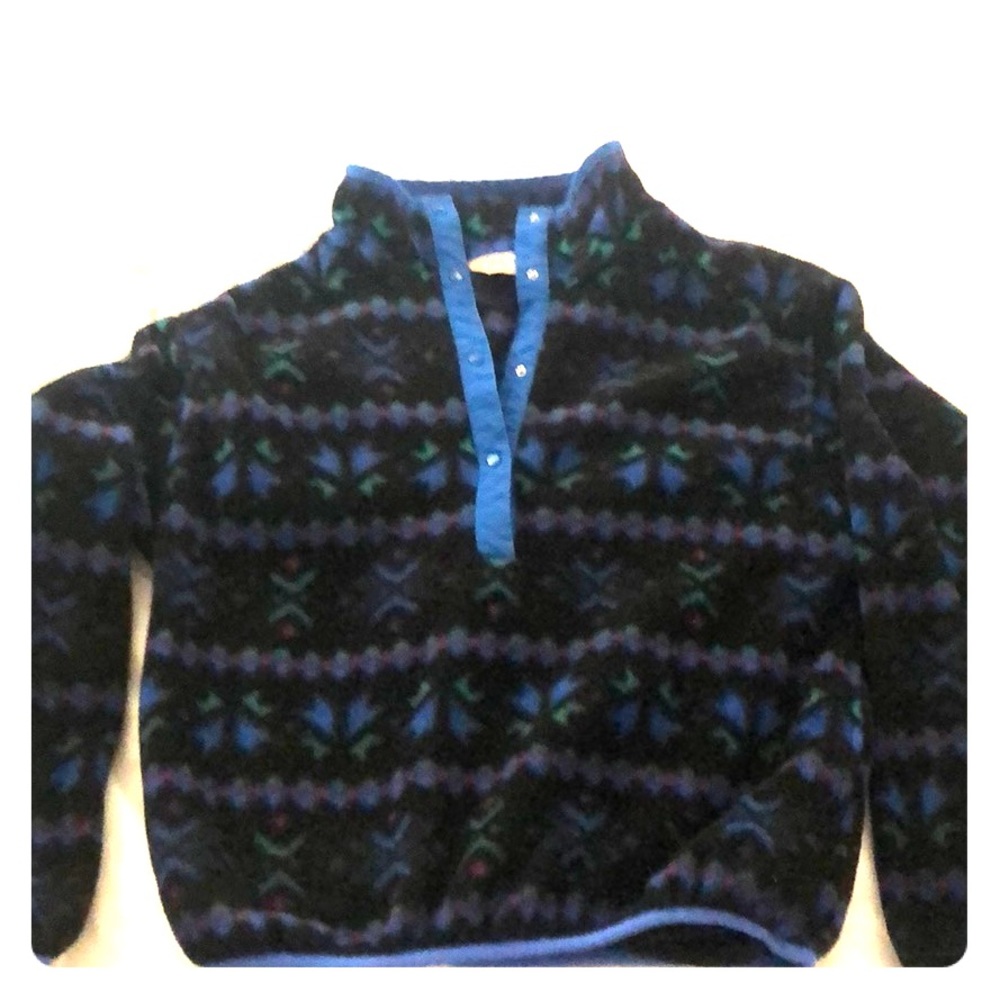 Retro L.L. Bean Snap Pullover Women’s size Medium